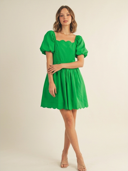 Emerald Daydream Dress