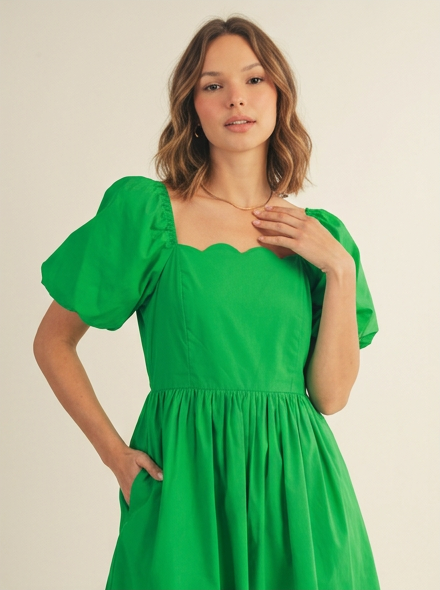 Emerald Daydream Dress